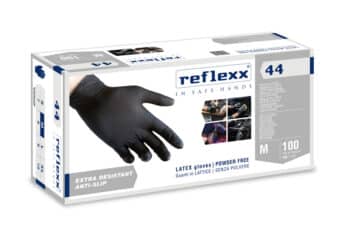 reflexx 44 lattice latex glove