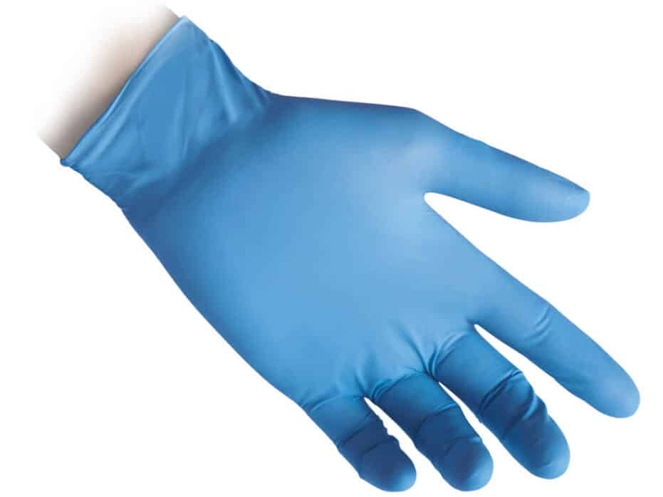 Puderfreie Nitrilhandschuhe Reflexx 76 – g. 3.5 (M) – Bild 4