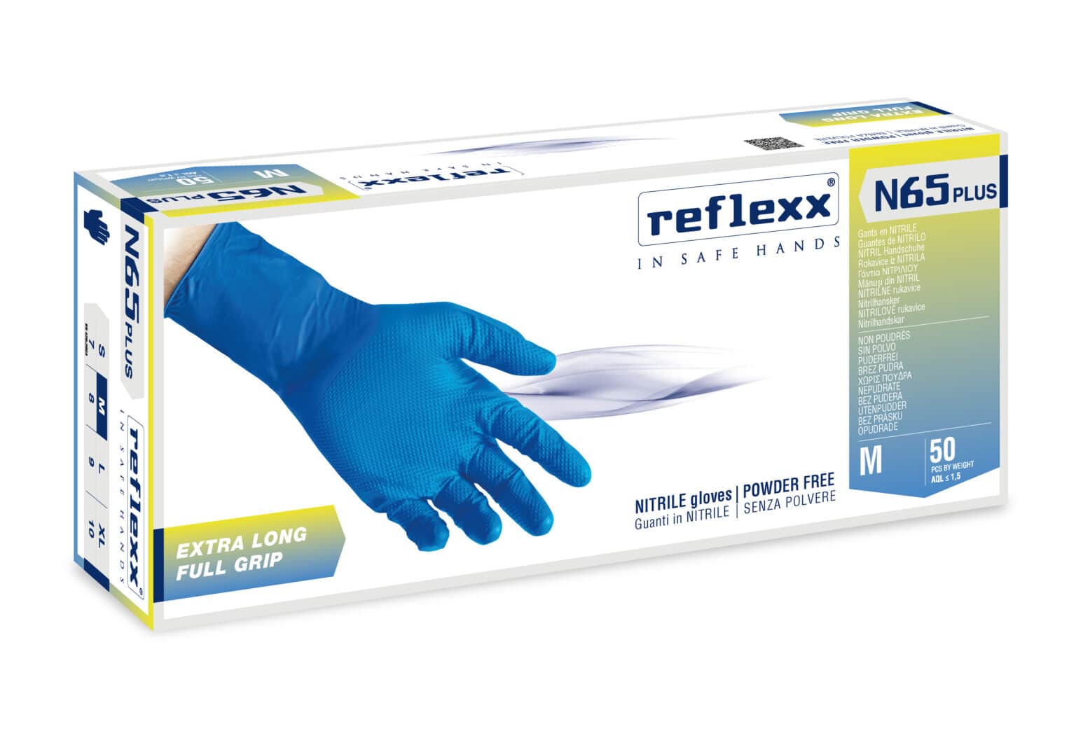 Guanti In Nitrile Rosa Senza Polvere Reflexx N82 Reflexx Da 100 Pezzi Guanti Nitrile Reflexx - 6