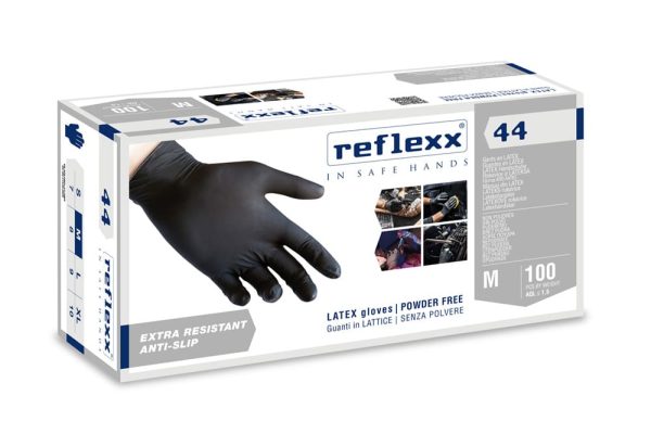 reflexx 44 lattice latex glove