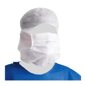 Cappuccio in polipropilene con mascherina | Reflexx Hood Bianco